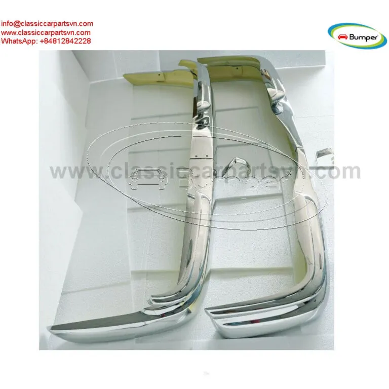 Mercedes W111 W112 Fintail Coupe 2-Door Bumpers thumbnail 3